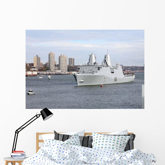 Marines and Sailors Man Wall Decal