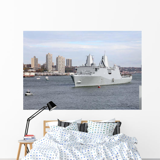 Marines and Sailors Man Wall Decal
