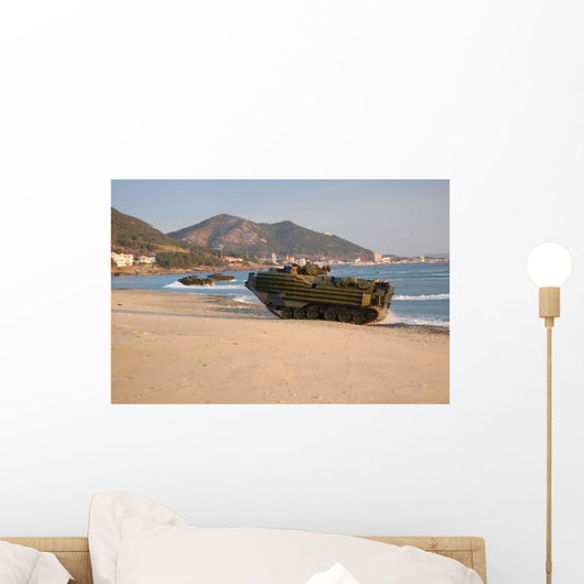 Amphibious Assault Vehicles Push Wall Decal