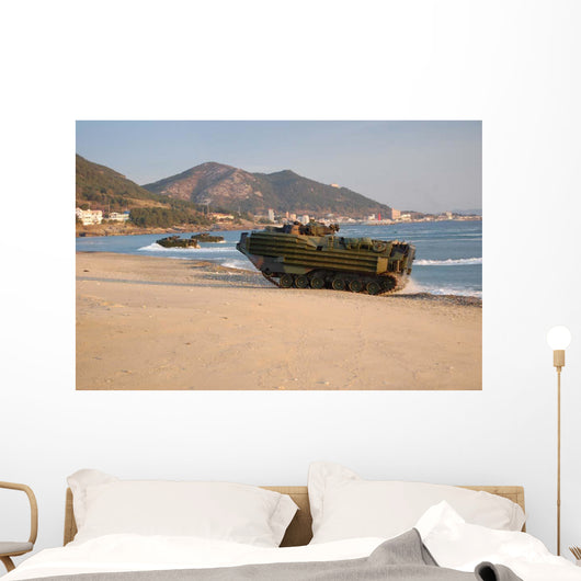Amphibious Assault Vehicles Push Wall Decal