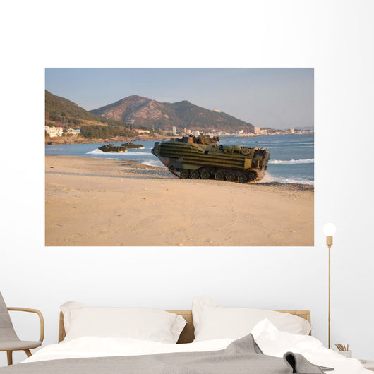 Amphibious Assault Vehicles Push Wall Decal