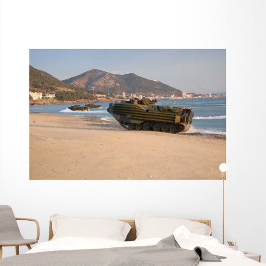 Amphibious Assault Vehicles Push Wall Decal