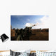Artillerymen Fire 155mm round Wall Decal