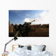 Artillerymen Fire 155mm round Wall Decal