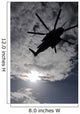 Low Angle Ch-53e Super Wall Decal