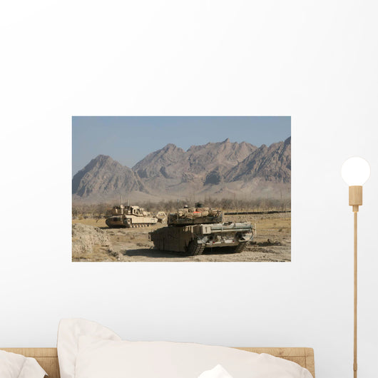 Marines Conduct Combat Operations Wall Decal