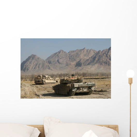 Marines Conduct Combat Operations Wall Decal