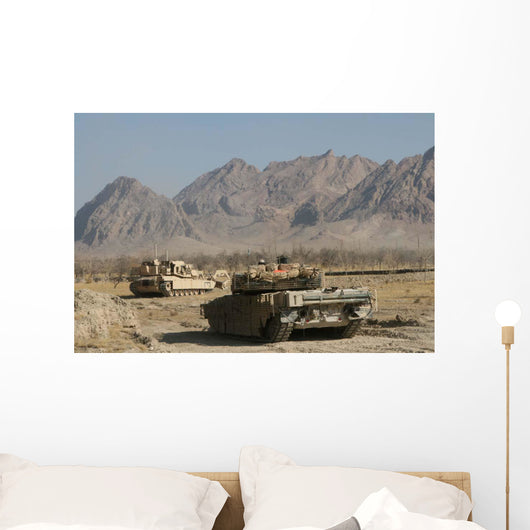 Marines Conduct Combat Operations Wall Decal