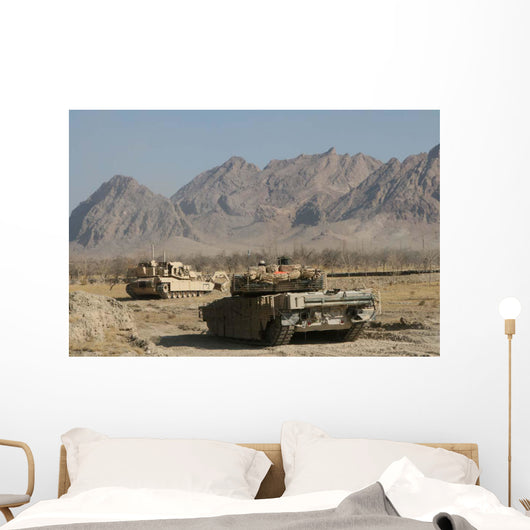 Marines Conduct Combat Operations Wall Decal