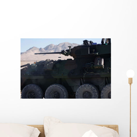 Light Armored Vehicle Fires Wall Decal