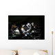 Us Army Specialist Adjusts Wall Decal