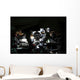Us Army Specialist Adjusts Wall Decal