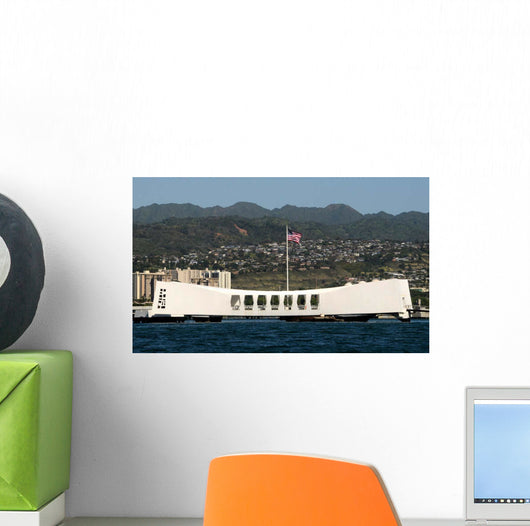 Ensign Flies over Arizona Wall Decal
