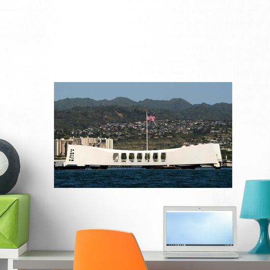 Ensign Flies over Arizona Wall Decal