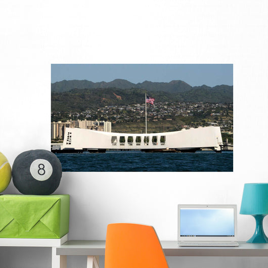 Ensign Flies over Arizona Wall Decal
