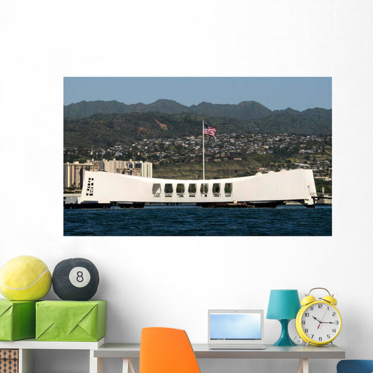 Ensign Flies over Arizona Wall Decal