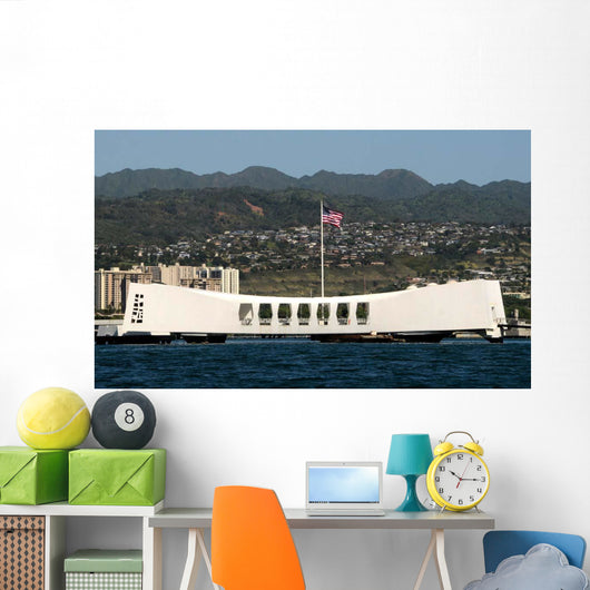 Ensign Flies over Arizona Wall Decal