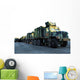 Armored Trucks Sit Pier Wall Decal