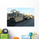 Humvees Sit Pier Morehead Wall Decal