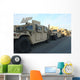 Humvees Sit Pier Morehead Wall Decal