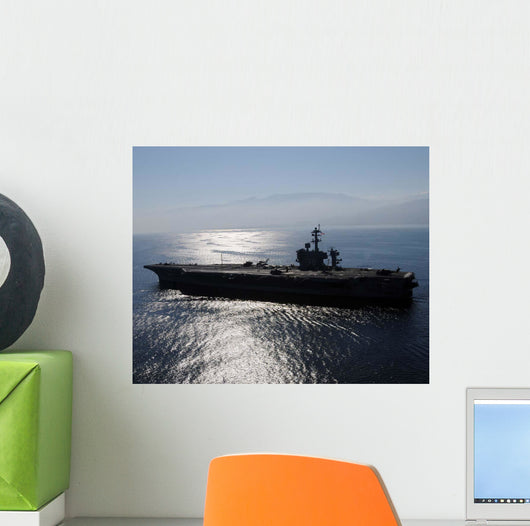 Aircraft Carrier Uss Carl Wall Decal