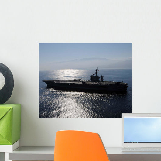 Aircraft Carrier Uss Carl Wall Decal