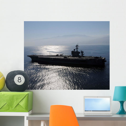 Aircraft Carrier Uss Carl Wall Decal