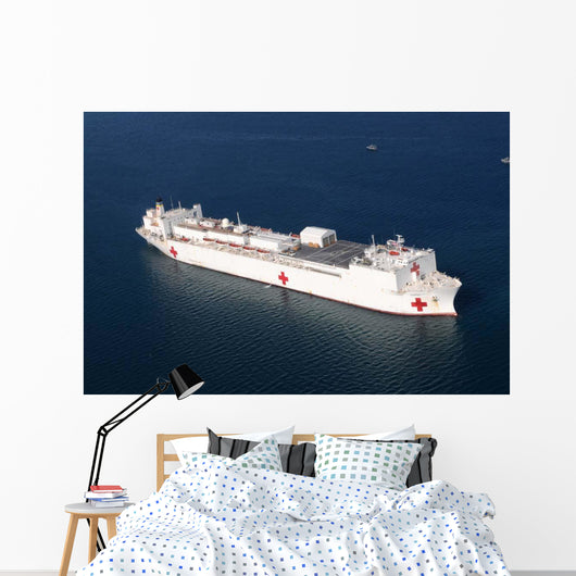 Usns Comfort Is Anchored Wall Decal