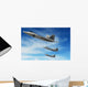 Three-ship Formation F-22 Raptors Wall Decal Design 3