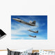 Three-ship Formation F-22 Raptors Wall Decal Design 3