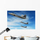 Three-ship Formation F-22 Raptors Wall Decal Design 3