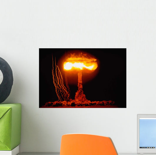 Operation Upshot Knothole Climax Wall Decal
