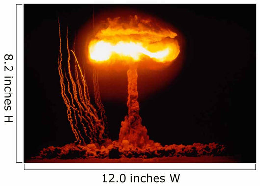 Operation Upshot Knothole Climax Wall Decal