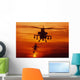 Four Ah-64 Apache Anti-armor Wall Decal