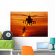 Four Ah-64 Apache Anti-armor Wall Decal