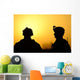 Us Army Soldiers Silhouetted Wall Decal