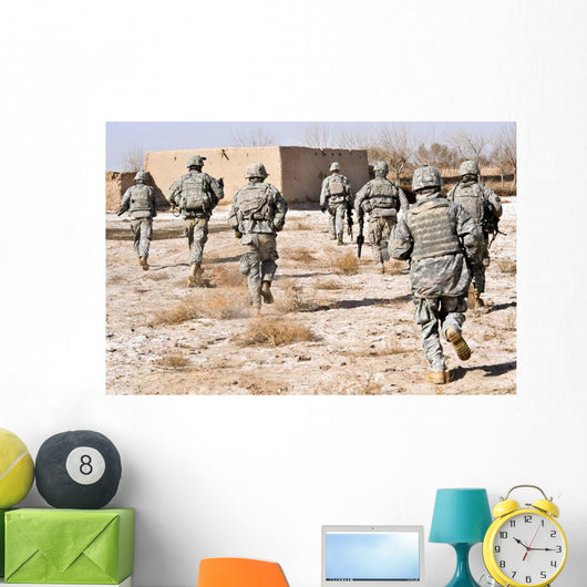 Us Army Soldiers Respond Wall Decal