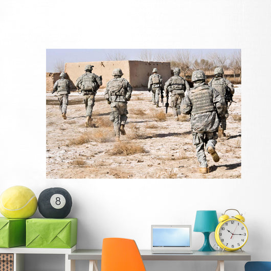 Us Army Soldiers Respond Wall Decal
