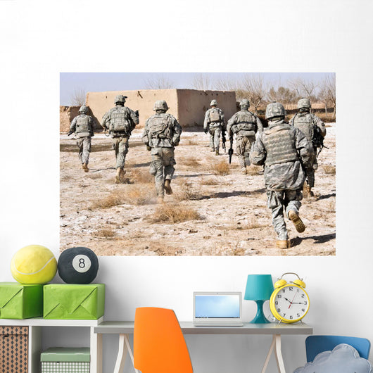 Us Army Soldiers Respond Wall Decal