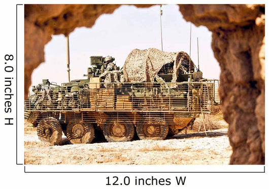 Us Soldiers Conduct Combat Wall Decal