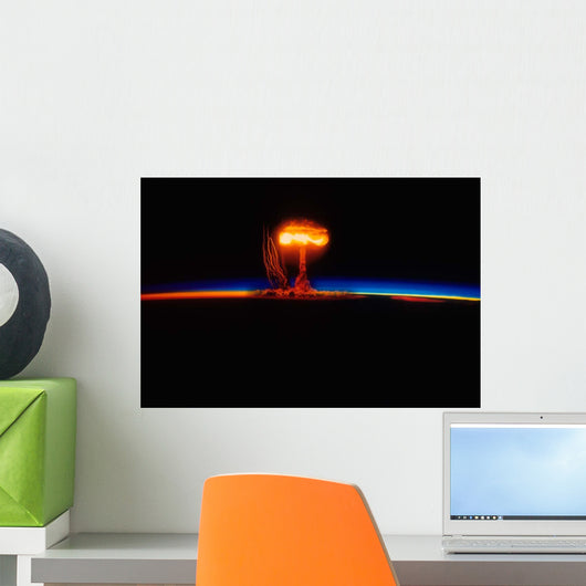 Nuclear Explosion Wall Decal
