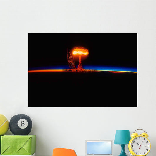 Nuclear Explosion Wall Decal