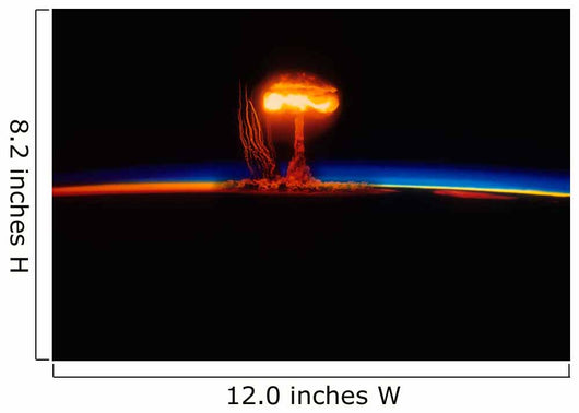Nuclear Explosion Wall Decal