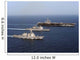 Three Us Navy Ships Wall Decal