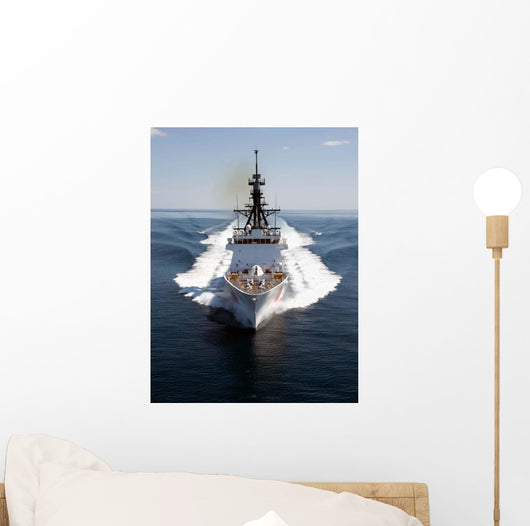 Us Coast Guard Cutter Wall Decal Design 1