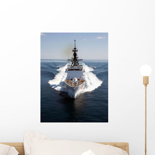 Us Coast Guard Cutter Wall Decal Design 1