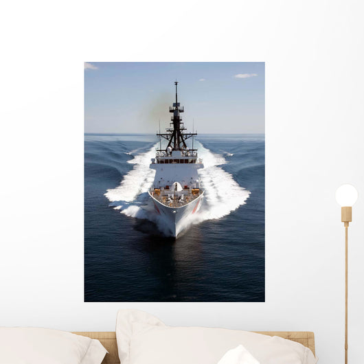 Us Coast Guard Cutter Wall Decal Design 1