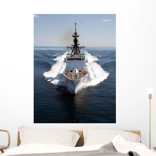 Us Coast Guard Cutter Wall Decal Design 1