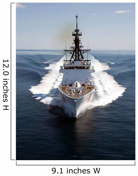 Us Coast Guard Cutter Wall Decal Design 1