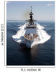 Us Coast Guard Cutter Wall Decal Design 1